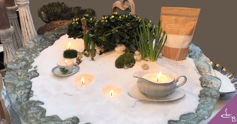 Cera en polvo (manualidades)