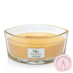 la bella candela mecha de madera