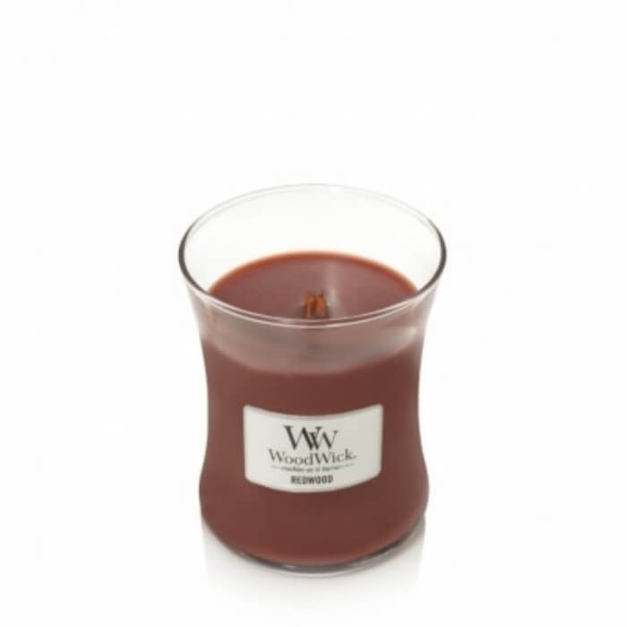 WOODWICK REDWOOD (1) vela mecha de madera