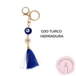 llavero ojo turco herradura proteccion amuleto mal de ojo