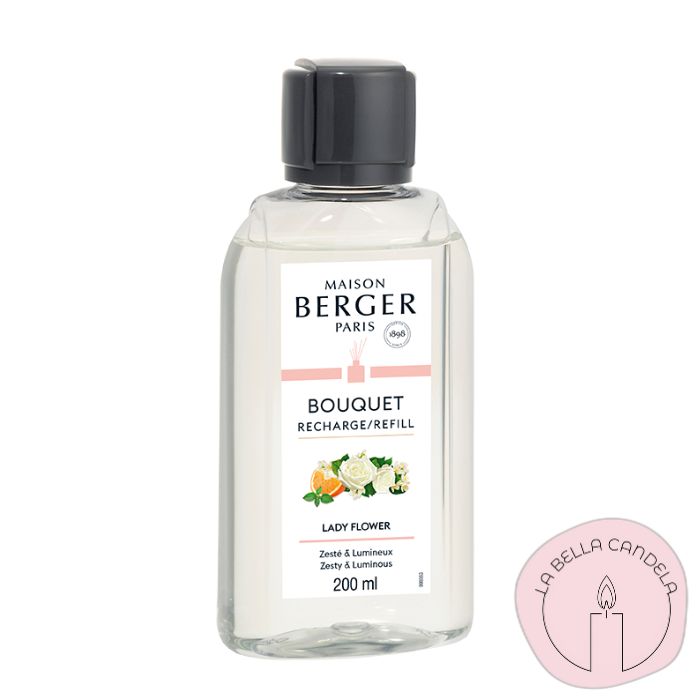 7(12) Recarga bouquet Lady Flower 200ml – Maison Berger Paris
