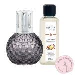 Lampe Berger Disco Grise + Perfume Poussière d’Ambre 250ml
