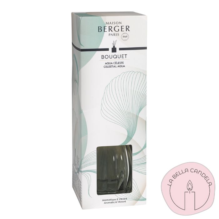 4(2) Bouquet Perfumado Corali+ Perfume Aqua Celeste 100ml