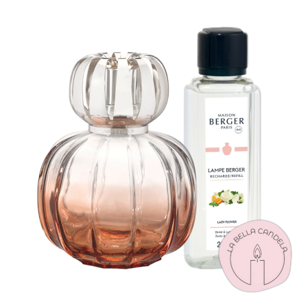 Lampe Berger Corali Rosa + Perfume Lady Flower 250ml