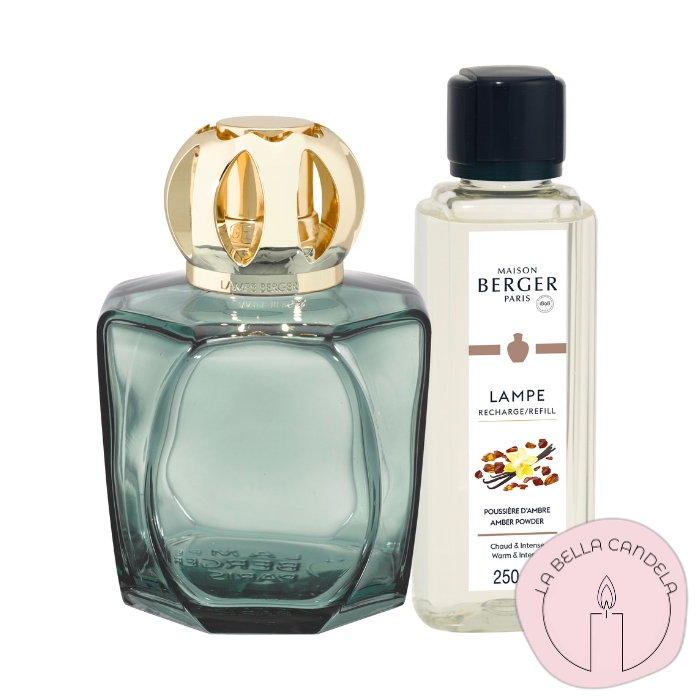 18(3) Lampe Berger Magical Verte + Perfume 250ml Poussiere d'Ambre