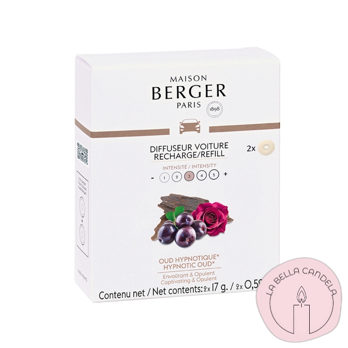 Recarga Difusor de Coche Oud Hypnotique (2 unidades)